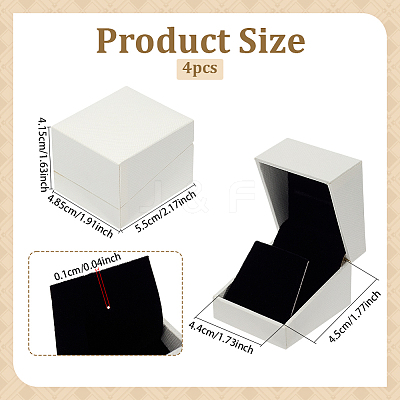 Paper Brooch/Badge Storage Boxes CON-WH0107-41A-1