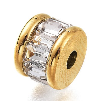 304 Stainless Steel Beads STAS-O129-01G-1