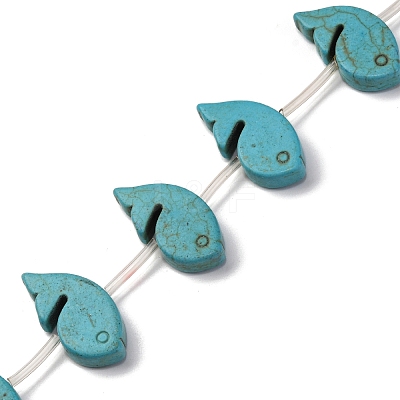 Synthetic Turquoise Beads Strands G-C147-13A-1