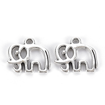 Tibetan Style Alloy Charms LS-TIBE-S323-099AS-RS-1