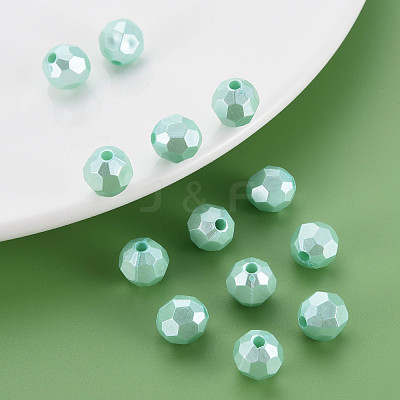 Opaque Acrylic Beads MACR-S373-69-A01-1