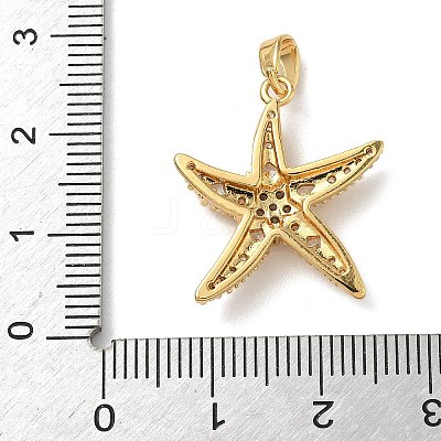 Brass Micro Pave Cubic Zirconia Pendants KK-K305-11C-G-1
