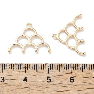 Brass Pendants KK-C077-08G-1