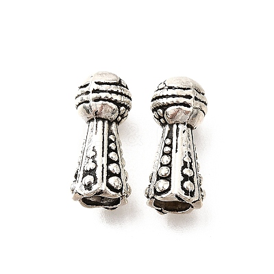 Tibetan Style Alloy Bead Cone TIBE-L008-21AS-1