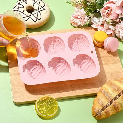 2 pcs 2 Styles Brain Shape Silicone Molds ST-CJ0007-87-1