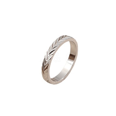 201 Stainless Steel Finger Rings for Women FS-WGE07E1-04-1