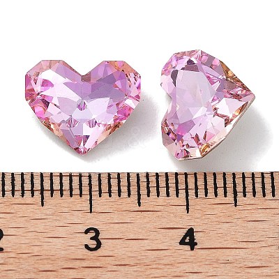Glass Rhinestone Cabochons RGLA-G020-04C-D123-1