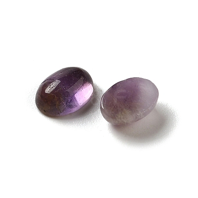 Natural Amethyst Cabochons G-F605E-15B-1