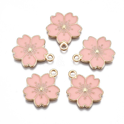 Alloy Enamel Pendants X-ENAM-S121-115M-1