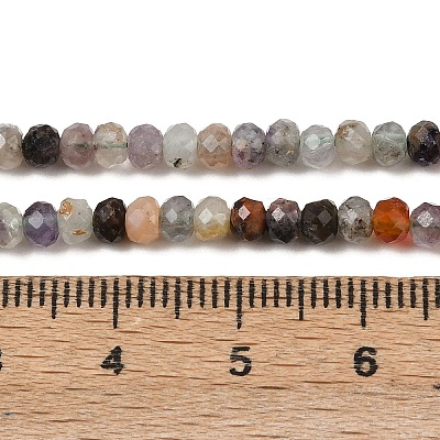 Natural Fluorite Beads Strands G-D347-B07-1