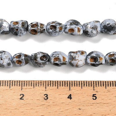 Synthetic Turquoise Beads Strands TURQ-F019-02I-1