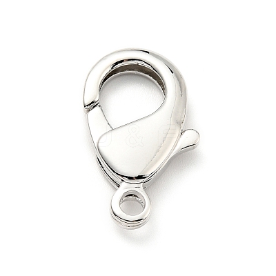Brass Lobster Claw Clasps KK-G416-18P-1