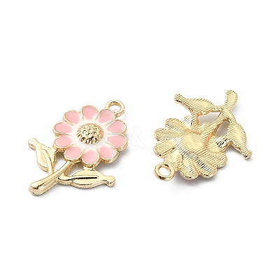 8Pcs Alloy Enamel Pendants ENAM-YW0002-31F-1