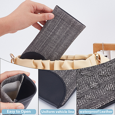 1Pc Rectangle PVC Eyeglass Cases AJEW-CN0005-83A-1