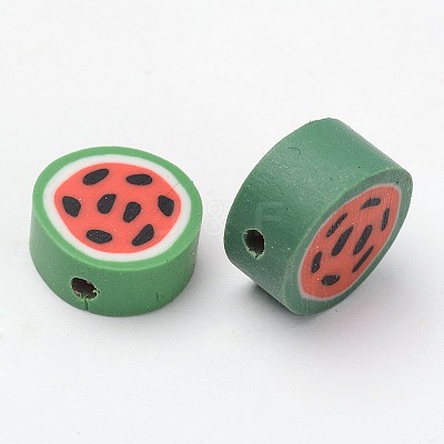 Mixed Fruit Theme Handmade Polymer Clay Beads CLAY-Q170-M-1