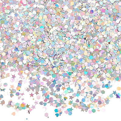 60G Laser Shining Nail Art Glitter MRMJ-SC0001-50-1