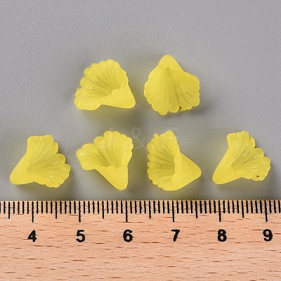 Frosted Acrylic Bead Caps MACR-S371-10A-717-1