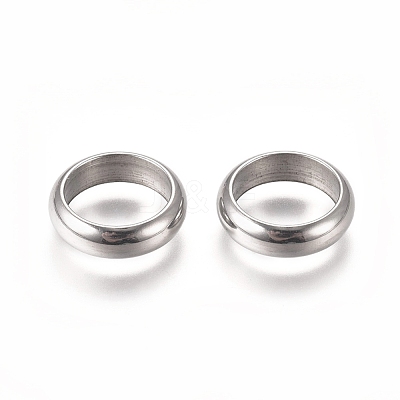 Tarnish Resistant 201 Stainless Steel Spacer Beads STAS-L238-056F-P-1