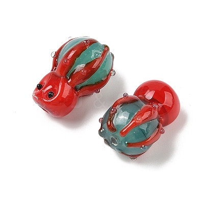 Handmade Lampwork Beads LAMP-R001-04C-1