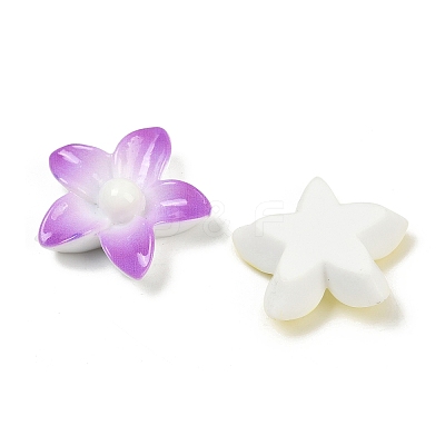 Opaque Resin Enamel Cabochons CRES-D308-06-1