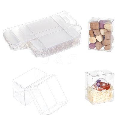 Transparent Plastic Gift Boxes CON-WH0086-045-1