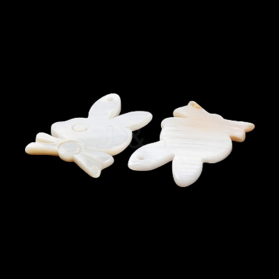 Natural Freshwater Shell Pendants BSHE-Z003-23-1