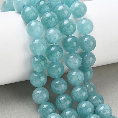 Dyed Natural Malaysia Jade Beads Strands G-G021-01D-08-1