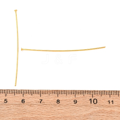 Brass Flat Head Pins HP5.0cmCY-G-1