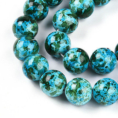 Synthetic Turquoise Beads Strands TURQ-T004-08A-11-1