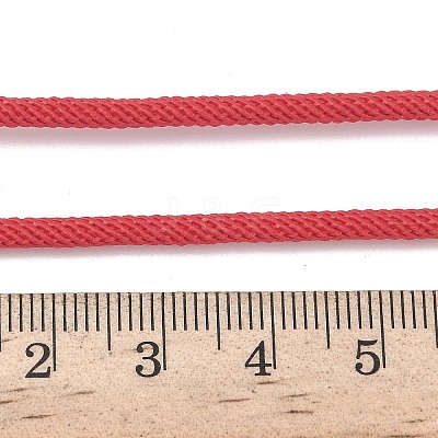 3MM Nylon Milan Cord Necklace Making NJEW-H084-01G-35-1
