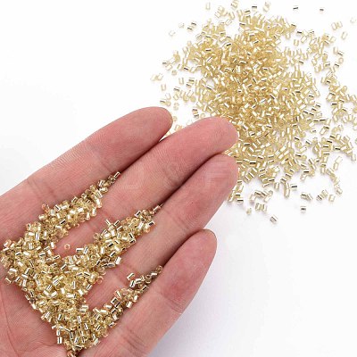 Glass Bugle Beads SEED-S032-08A-22-1