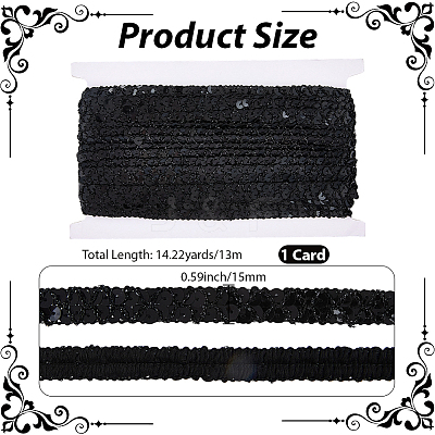 Plastic & Polyester Paillette Beads OCOR-WH20016-04G-1