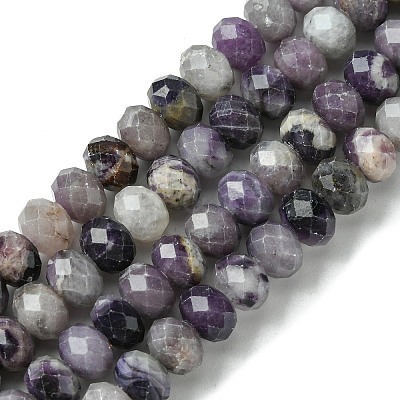 Natural Sugilite Beads Strands G-A092-G05-03-1