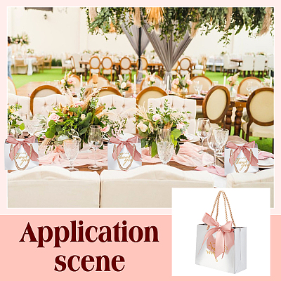 Folding Paper Gift Bags with Handle ABAG-WH0045-22-1