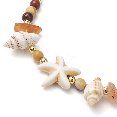 Adjustable Braided Beads Bracelets for Women BJEW-JB11164-03-1