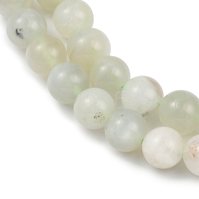 Natural Green Moonstone Beads Strands G-NH0060-A01-01-1