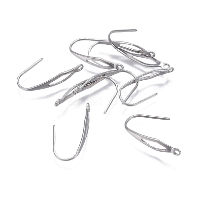 Tarnish Resistant 304 Stainless Steel Earring Hooks X-STAS-P236-23P-1
