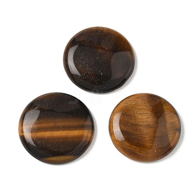 Natural Tiger Eye Cabochons G-C189-05C-1