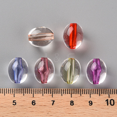 Transparent Acrylic Beads TACR-S154-05A-1
