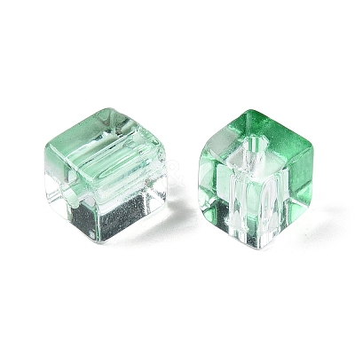 Baking Paint Transparent Glass Beads X1-DGLA-N005-01A-05-1