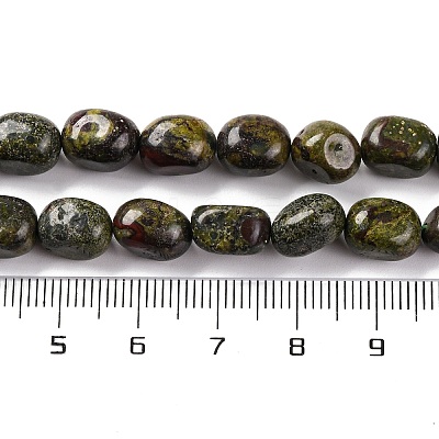 Natural Dragon Blood Beads Strands G-G146-A28-01A-1