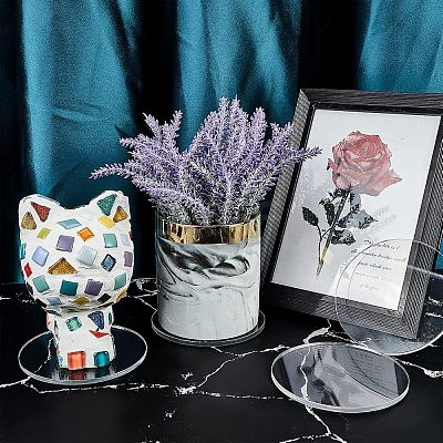 Transparent Acrylic Display Base OACR-NB0001-11C-1