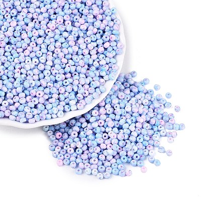 Picasso Glass Seed Beads GL-N001-01B-04-1