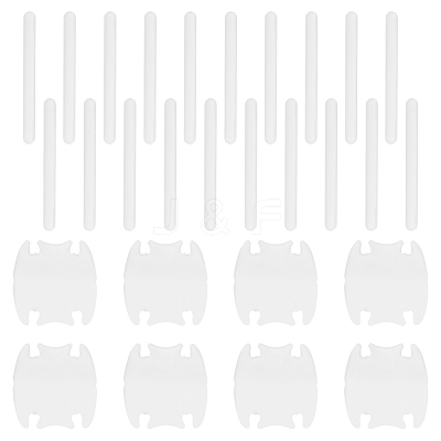 Car Door Handle Bling Plastic Protective Sticker AJEW-WH0518-77-1