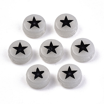 Luminous Acrylic Beads X-LACR-N001-004-1