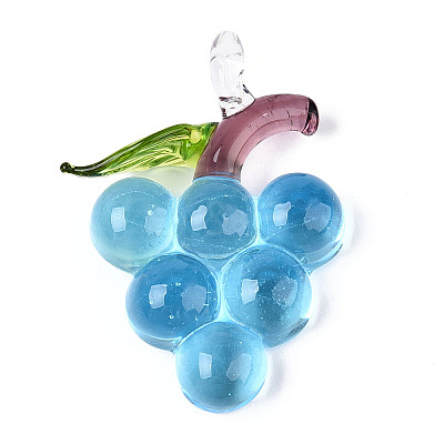 Handmade Lampwork Pendants LAMP-N034-16A-1