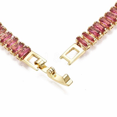 Cubic Zirconia Classic Tennis Bracelet ZIRC-S067-073F-NF-1