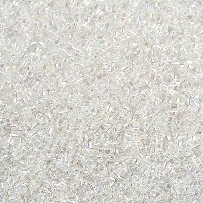 Transparent Colours Rainbow Glass Seed Beads SEED-H003-12B-1