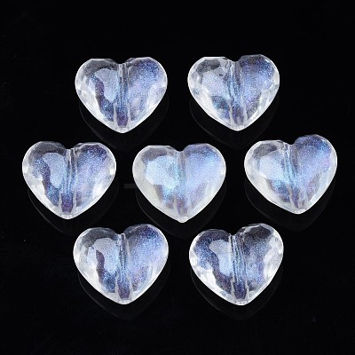 Transparent Acrylic Beads X-OACR-N008-090-1