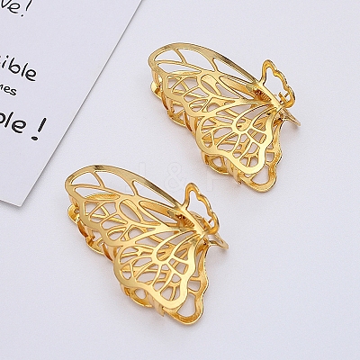 Alloy Claw Hair Clips BUER-PW0001-146G-1
